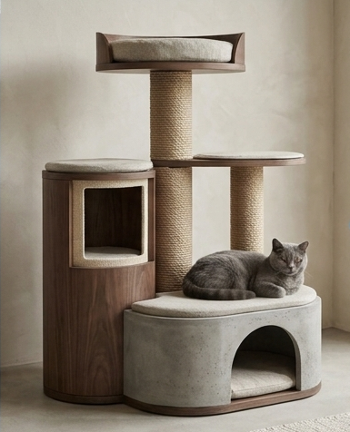 Love Begins at "Home": A New Chapter in Pet Furniture and Eco-Friendliness a11